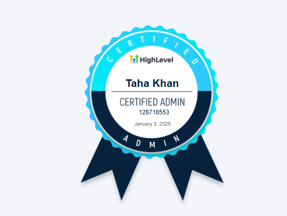 GoHighLevel Certified Admin